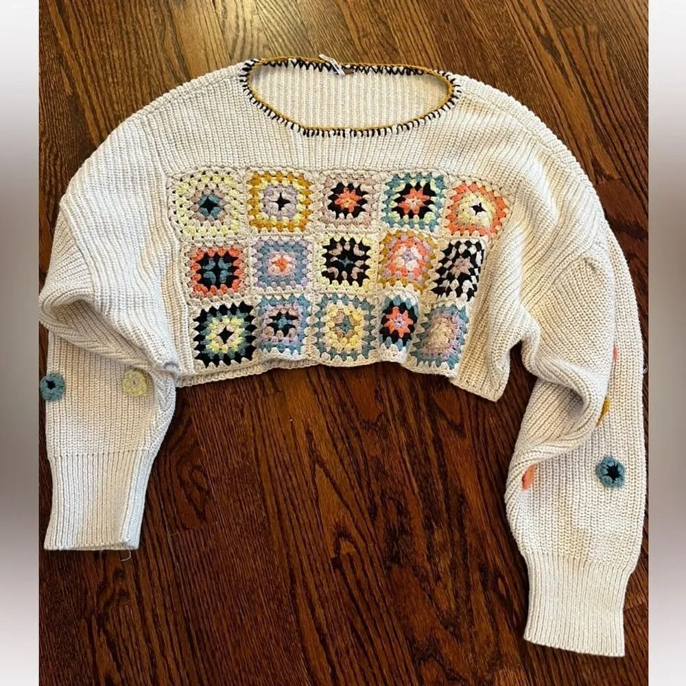 Free People
Dahlia Floral Crochet Sweater size Small - Picture 3 of 6